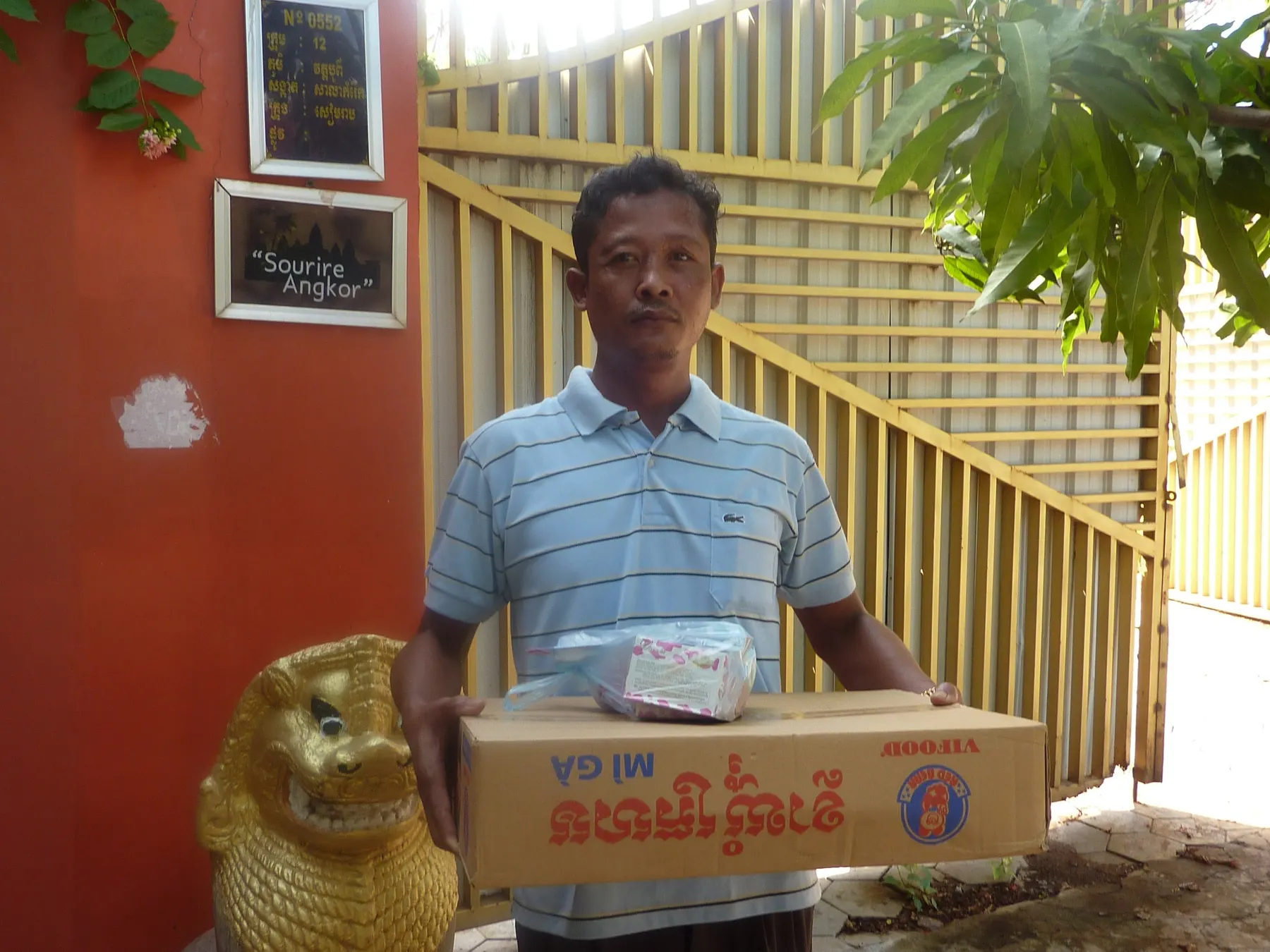 Distribution de riz
