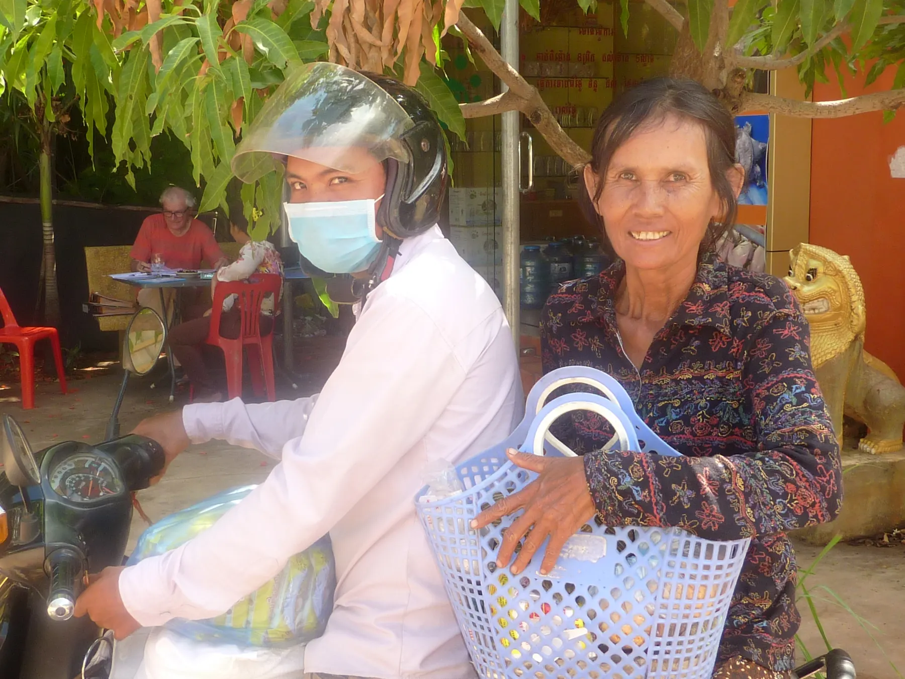 Distribution de riz