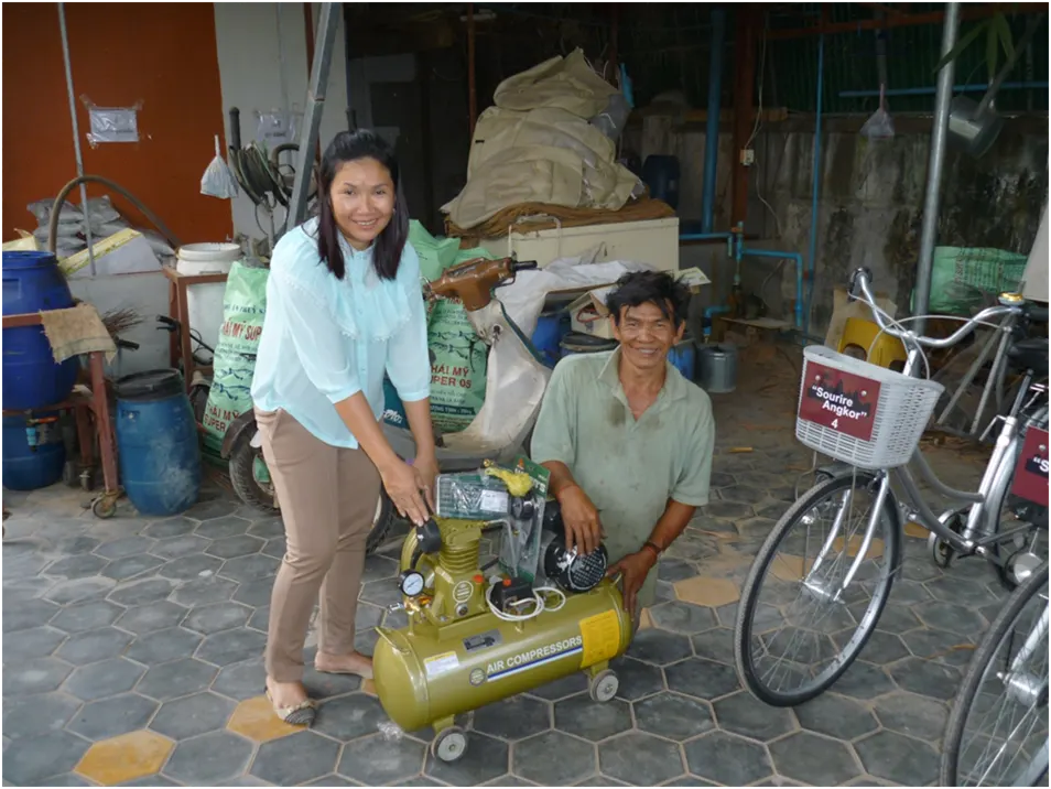Activité de l’association à Siem Reap