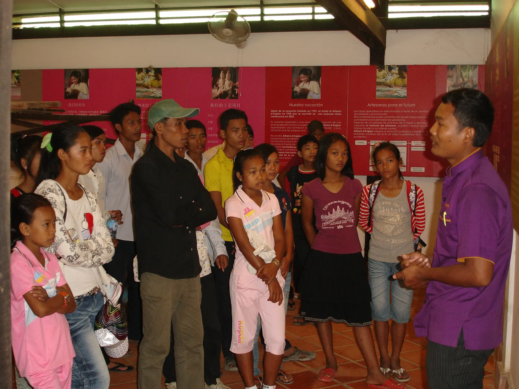 Orientation professionnelle aux Artisans d’Angkor